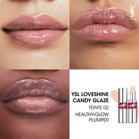 baume repulpant colore yves saint laurent|YSL LOVESHINE CANDY GLAZE .